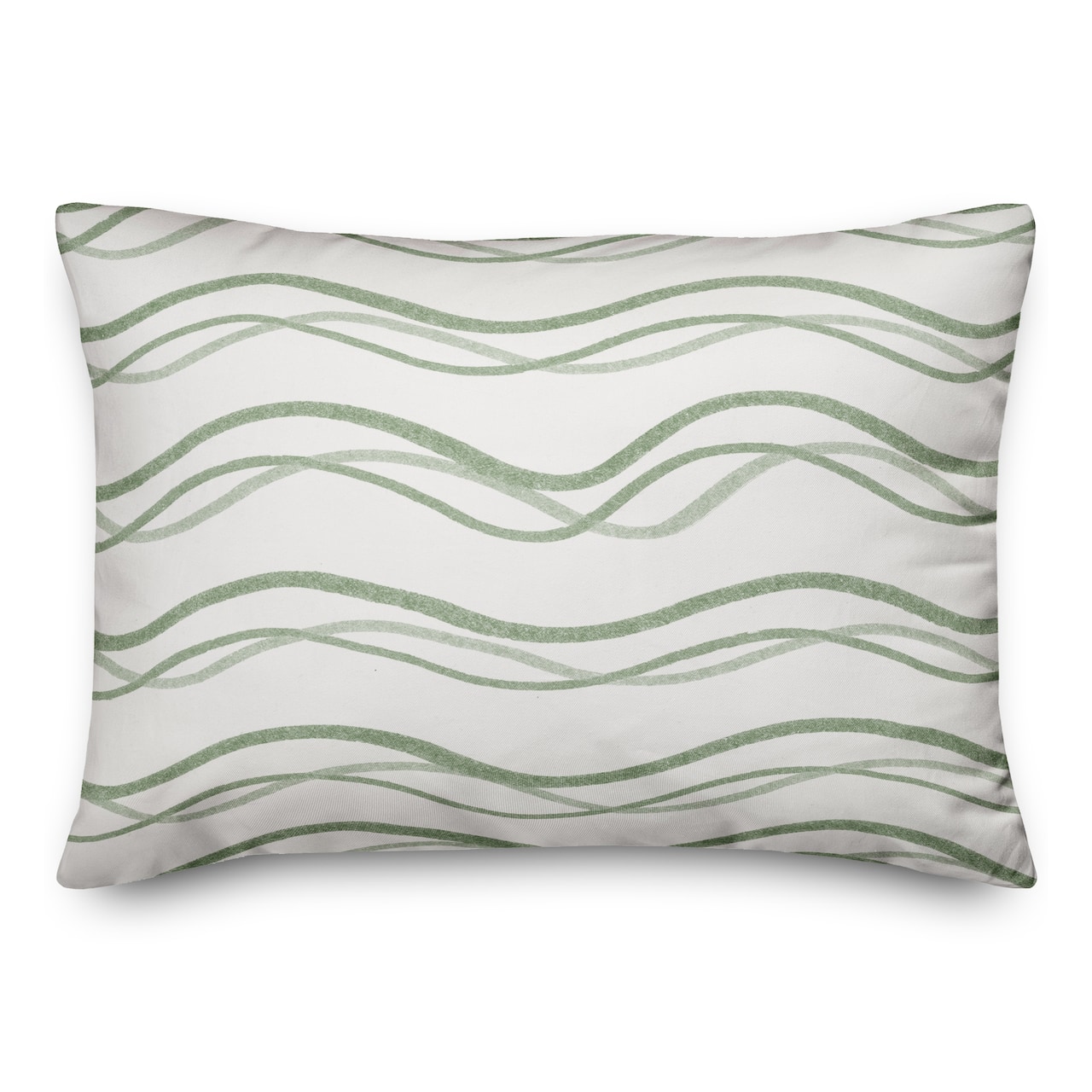 Delicate Squiggles Indoor/Outdoor Lumbar Pillow